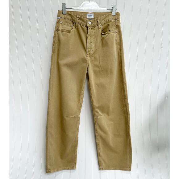 Citizens of Humanity Miro Jeans Heirloom Khaki Wide Leg High Rise Pants 27 - Picture 5 of 11